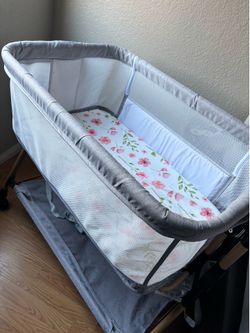 Gray Baby Bassinet