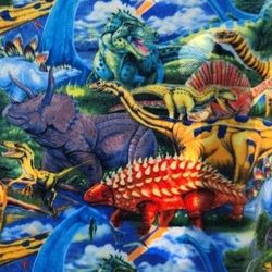 Dinosaur Fleece Baby Blanket
