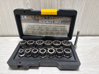 14-Piece Impact Bolt & Nut Remover Set
 (A1G013668)