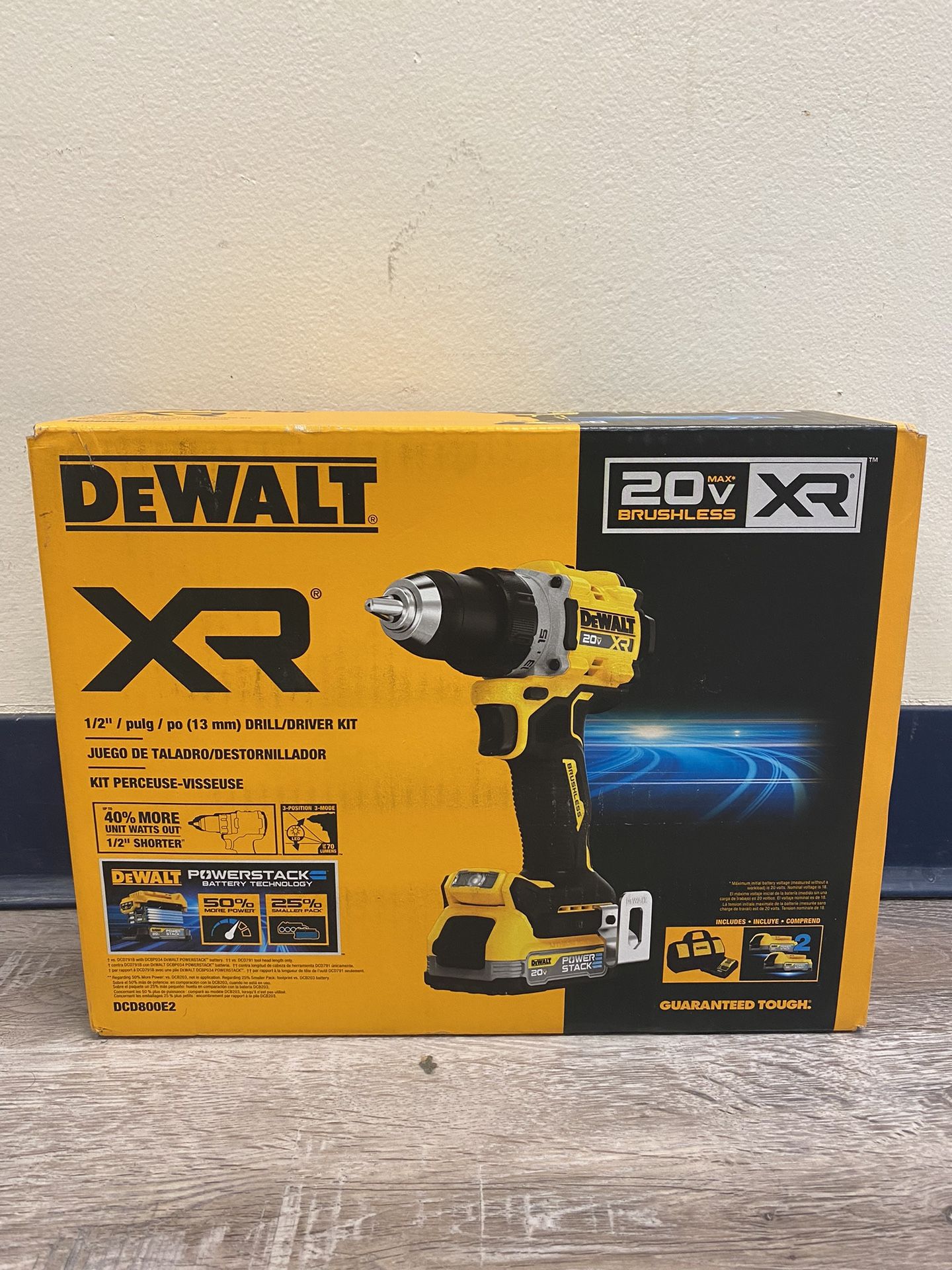 Dewalt XR brushless 20v drill cpb001479