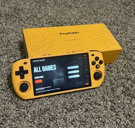 RGB10 Max3 Retro Handheld Game Console (Yellow)