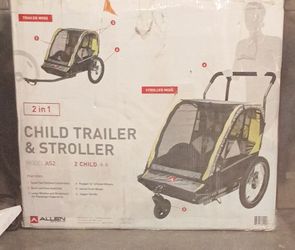 Child trailer and stroller