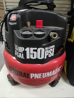 General Pneumatic 1.5 HP 6 GAL 