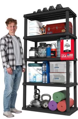Shelf Heavy Duty Plastic Storage Shelves