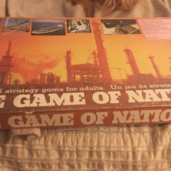 1973 The Game Of Nations In Incredible Condition 