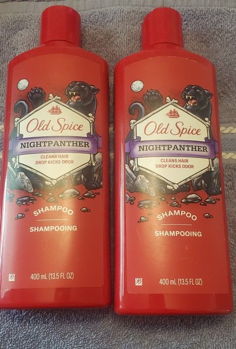 Old Spice Nightpanther Shampoos 