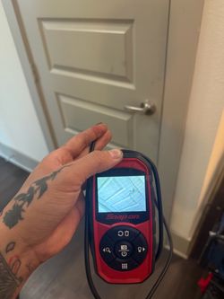 SNAP ON drain camera and tools