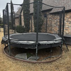 Backyard Trampoline 