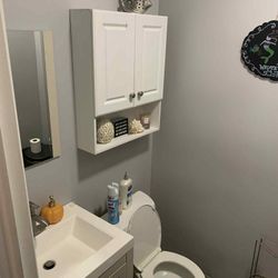 Clean bathroom