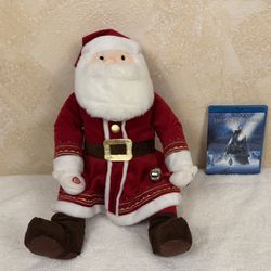 Polar Express Talking Santa & Blu-ray Polar Express DVD