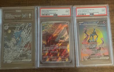 Pokemon Graded cards 9s