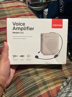 Voice amplifier