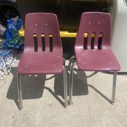 Set Of Childrens Chairs 