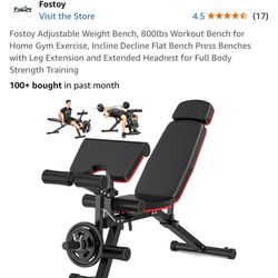 Adjustable Weight Bench 