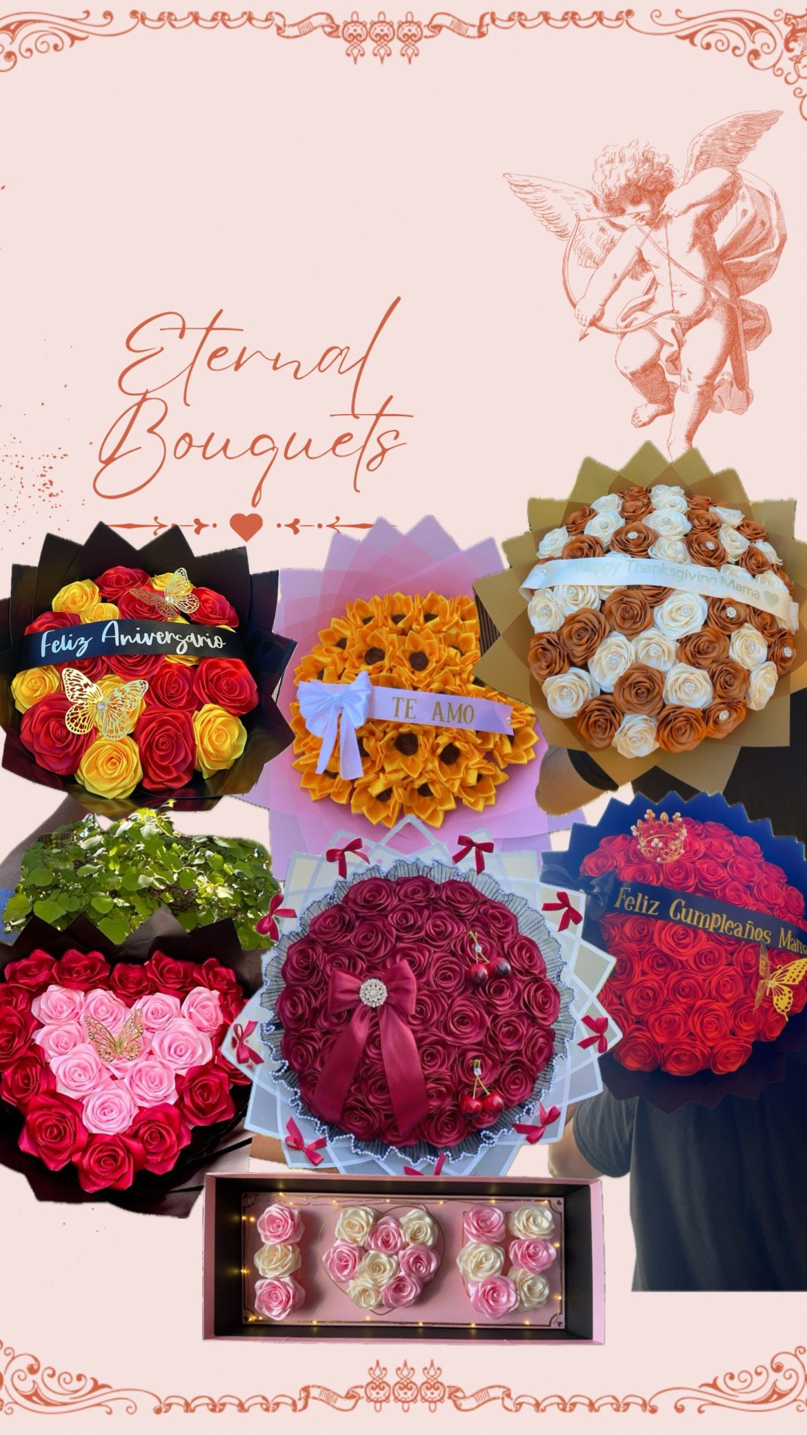 Bouquets for Valentine's Day