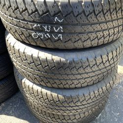 255-70-18 Used Tires 255/70/18 Llantas Usadas