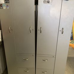 Lockers With File Drawers 
