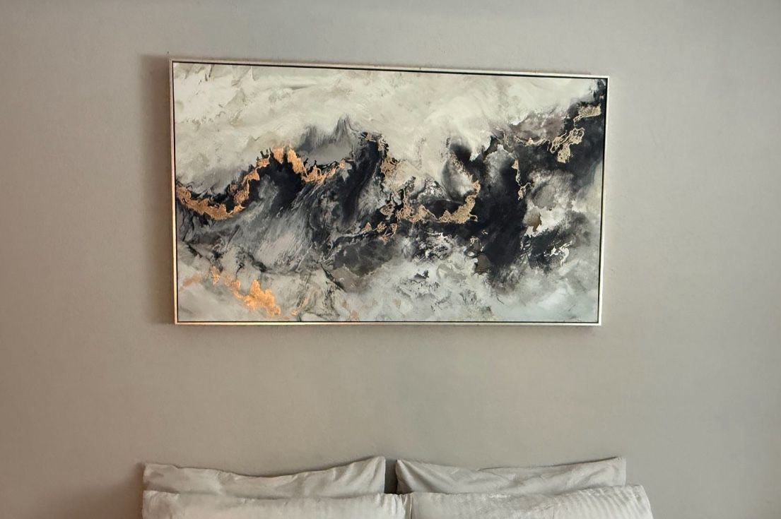 Abstract Painting With Frame