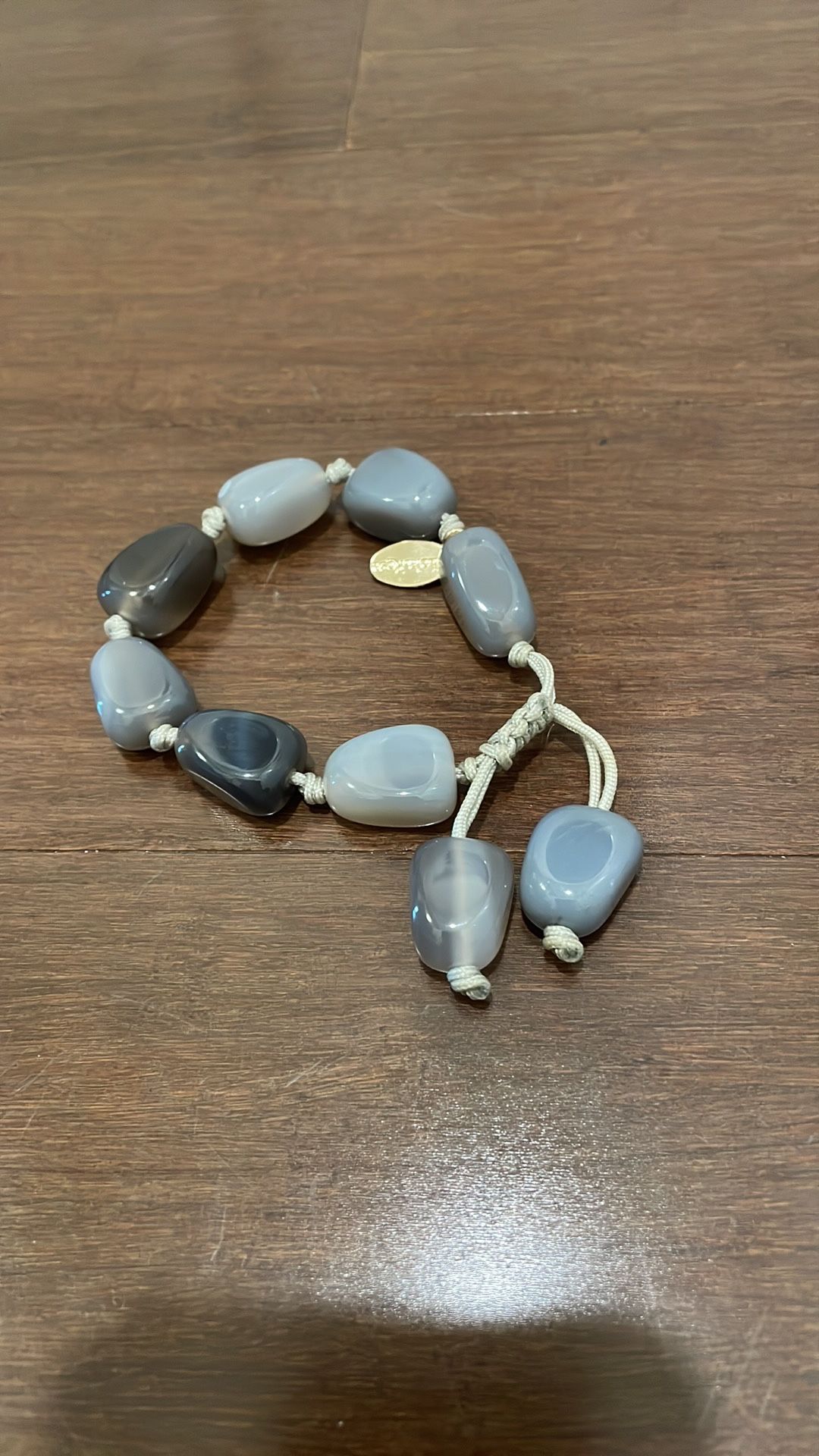 Lola Rose Gray Beaded Bracelet