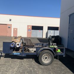 Trailer with Storage Box