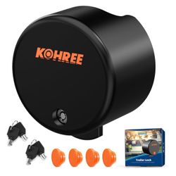 Kohree Heavy Duty Trailer Coupler Lock, Trailer Tongue Lock Hitch Locks RV