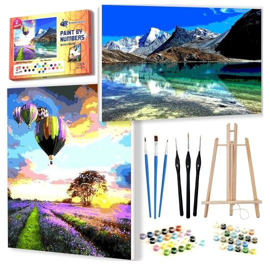 Paint By Numbers Set