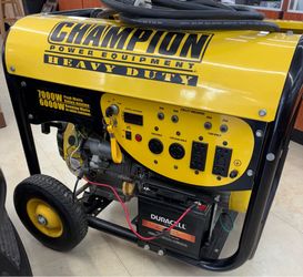 Champion Generator, 6000 Running Watts, Barely Used