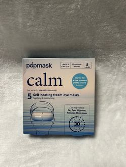 Popmask Calm Self Warming Steam Eye Masks 5 pack