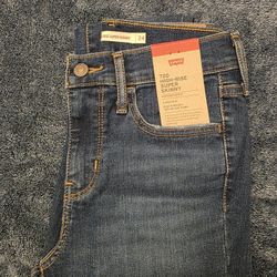 Levis 720 High Rise Skinny Jeans 24x28