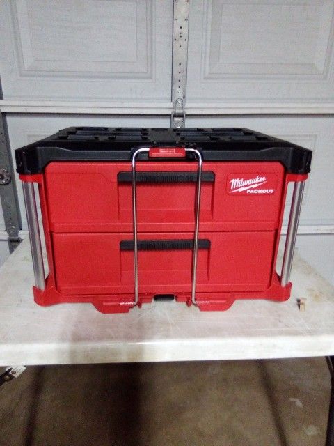 Milwaukee Packout 2-Drawer Tool Box New
