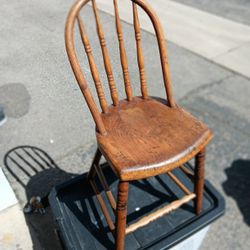 Antique Children's Chair 