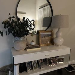 White Console Table