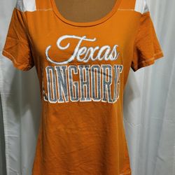 Orange and white Texas Longhorn T-shirt 