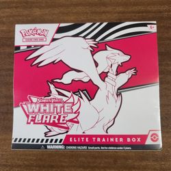 Pokemon Cards Scarlet and Violet White Flare Elite Trainer Box
