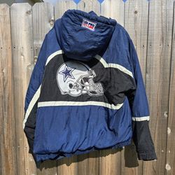 Vintage Dallas Cowboys Jacket Mens XL NFL Football Logo Athletic Pro Line 90s