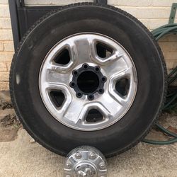 Ram 2020 OEM rim and cap 2500hd