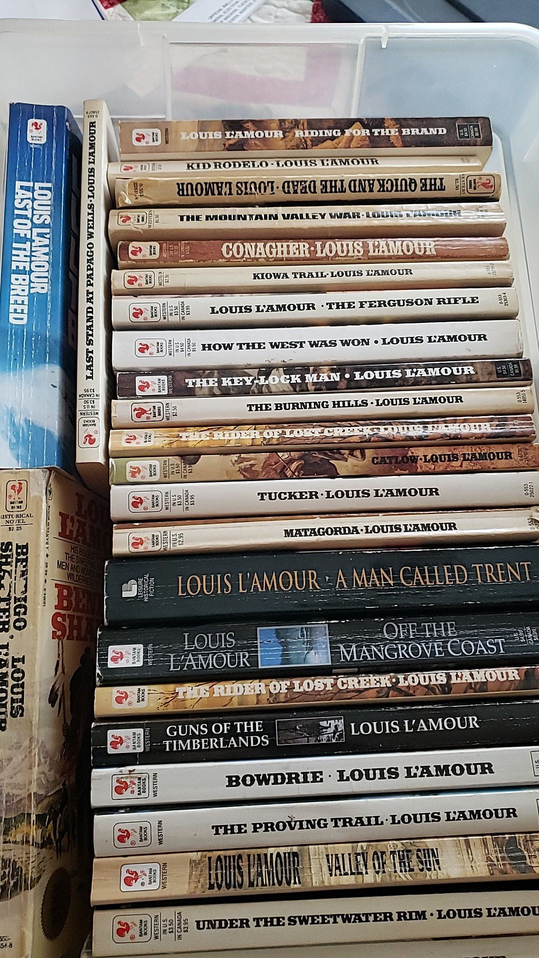 Louis L'Amour western books