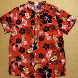 BDA Sports Sugardale Hawaiian Style ‘Hot Dog’ Shirt For Men Size XL