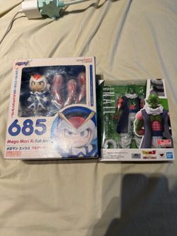 Nail sh Figuarts & Mega man x full armor