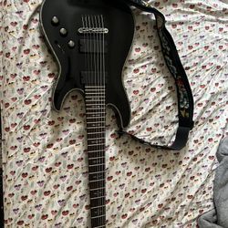 7 String Schecter Hellraiser Electric Guitar 