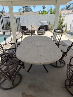 *FREE* sandstone table top and frame