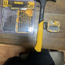 New Dewalt Hammer And Drill Bits Sets