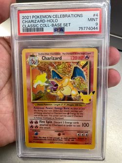 Charizard PSA 9 Celebrations 25th Anniversary