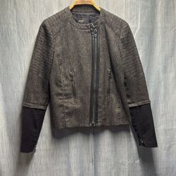 Mango Gray Blazer size large
