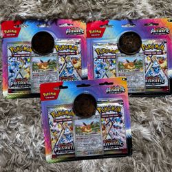 Prismatic Evolutions 2 Pack Pokemon Cards 