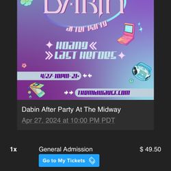 Dabin After Party Ticket