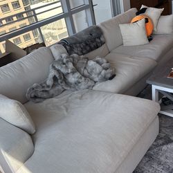 White cloud couch great condition