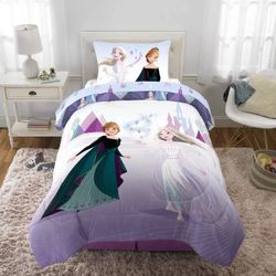 Disney Frozen Reversible Twin Comforter Only 
