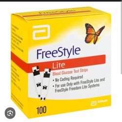 Freestyle lite test strips