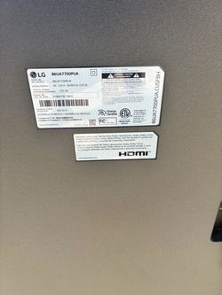 86’ LG TV